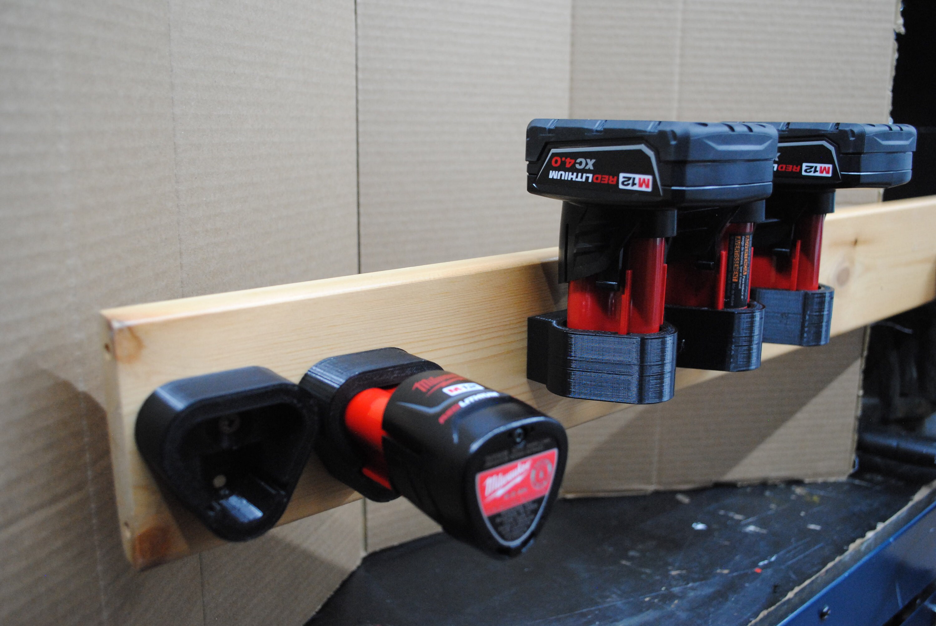Milwaukee M12 Triple Battery Holder / Support à Batteries Etsy Canada