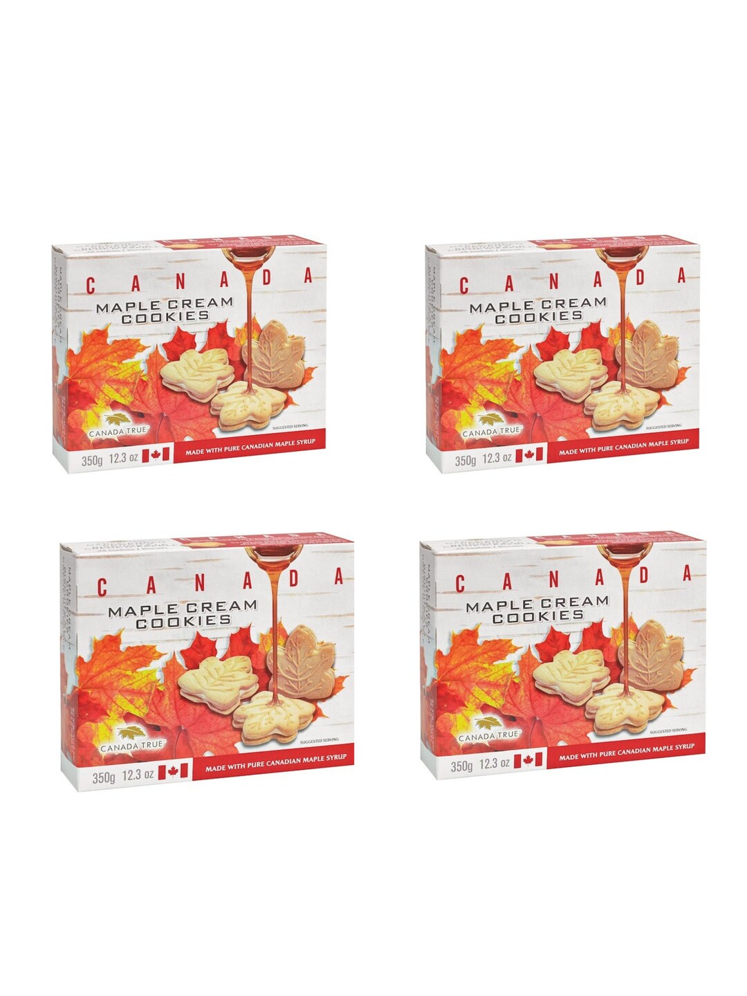 4 Maple Cream Canadian Cookies 350G. Etsy UK