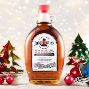 500 ml erstklassiger kanadischer Ahornsirup.