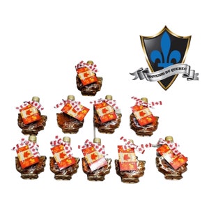 10 Flaschen mit 50 ml quebec cognac Ahornsirup