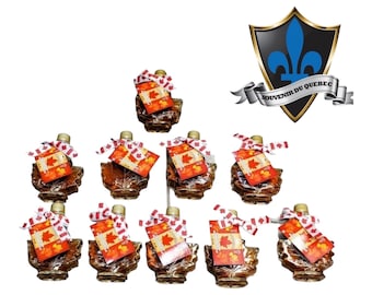 10 Bottles of 50 ml quebec maple syrup