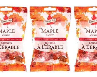 Pure Canadian Maple Candy 6 packs of 90 grams.