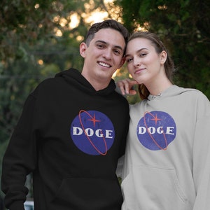 Doge Coin Hoodie - Unisex Dogecoin Merchandise for Hodlers
