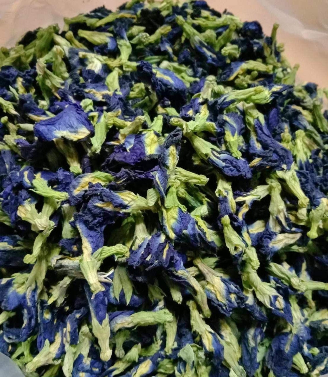 100 Organic Dried Blue Butterfly Pea Flower 50g Thai Herbal Etsy