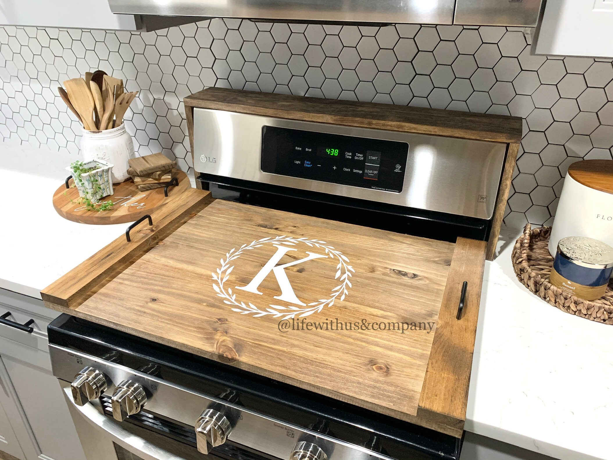 glass stovetop cover