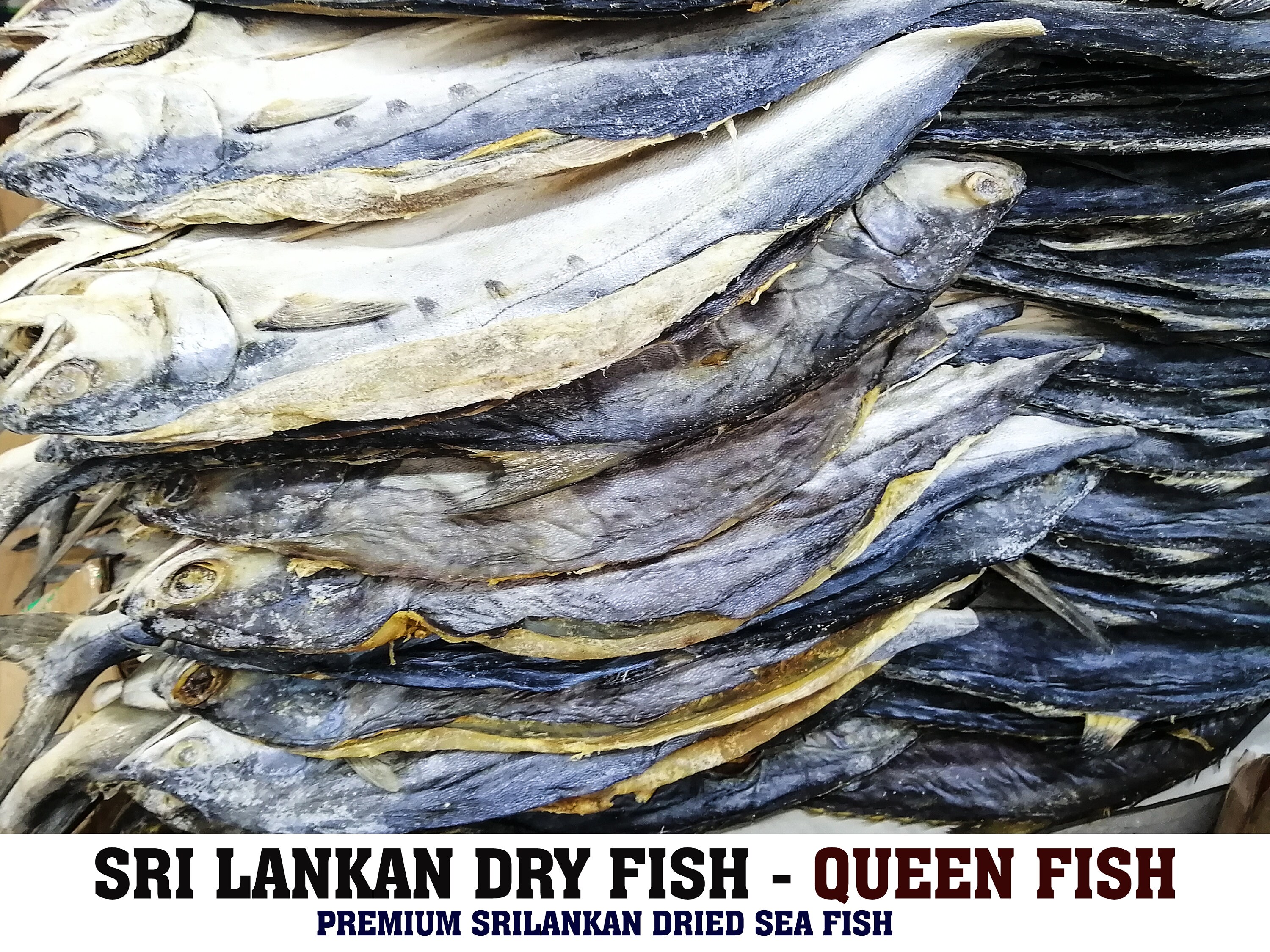 Dried Queen Fish 100 Sun Dried Fresh Fish Sri lankan Dry Etsy