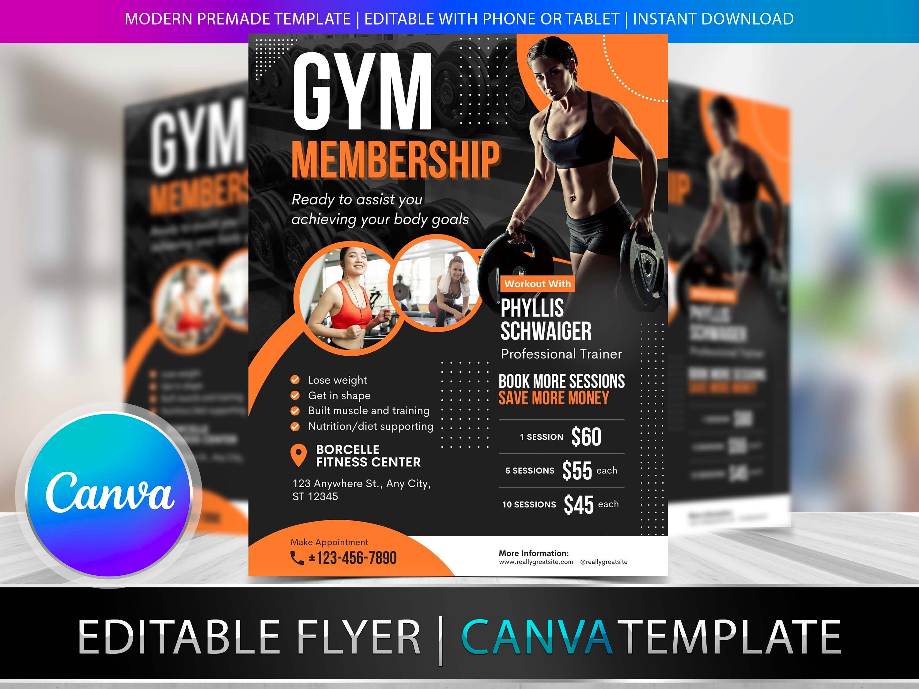 Gym Membership Flyer