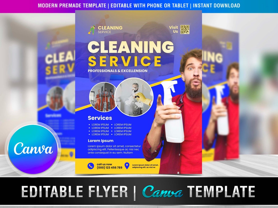 Image 3 for Commercial Cleaning Flyer Templates