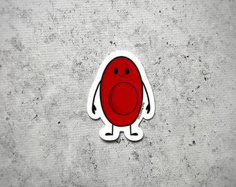 Erythrocyte Red Blood Cell Sticker