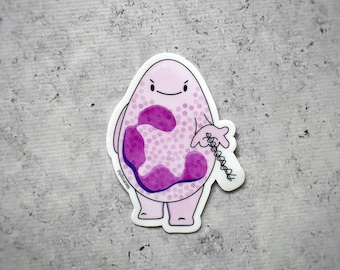 Neutrophil Immunology Sticker