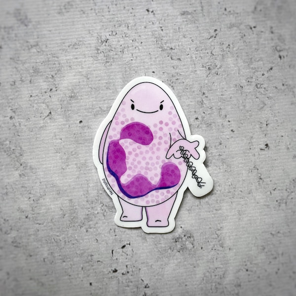 Neutrophil Immunology Sticker