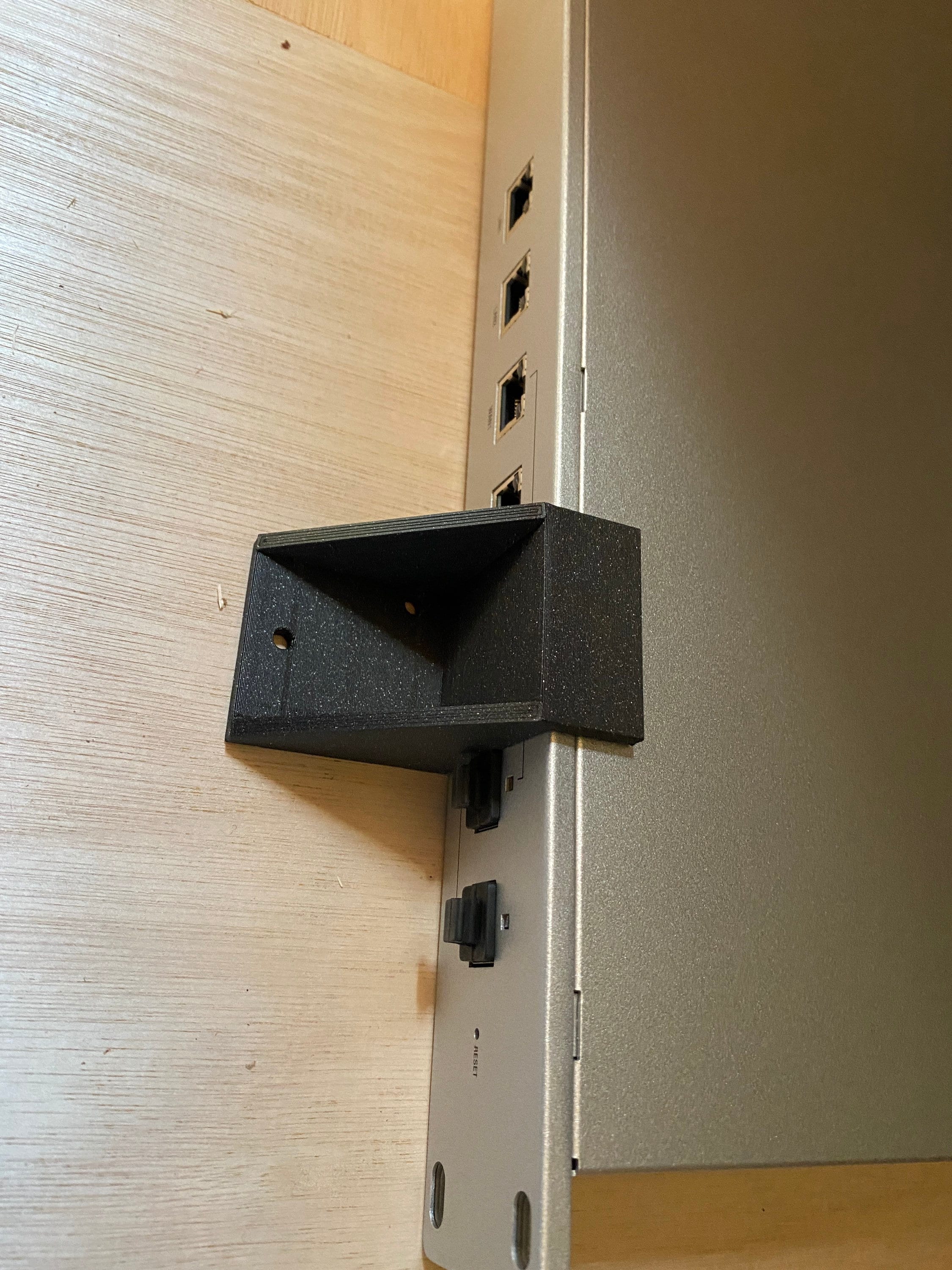 1U Bracket for Mount Under Desk or to Wallboard Etsy Canada