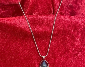 Blue Lapis Lazuli Stone Necklace