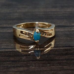 Blue Opal Gemstone Brass Ring,Handmade Ring ,Beautiful Ring, women Ring,Statement Ring,Unique ring,Personalized Ring, Men Ring, Promise Ring