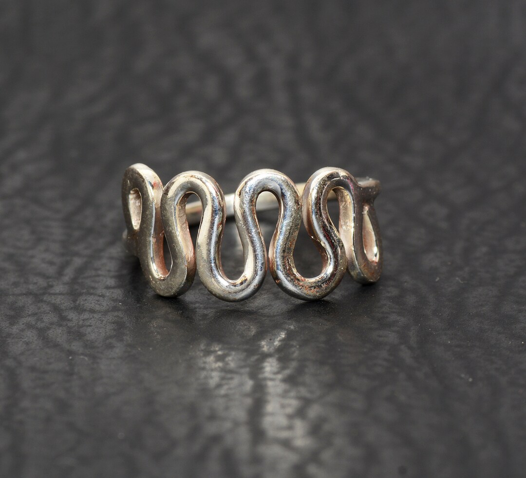 Serpent Snake Wrap Ring, Viking Tribal Jewelry - Etsy