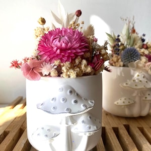 Raysin autumn decoration, mushroom, arrangement, dried flowers, decoration, autumn magic, nature, handmade, gift idea