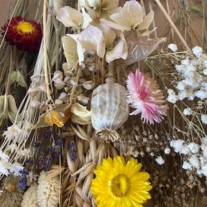 Boîte de fleurs séchées naturelles, fleurs séchées, bricolage, artisanat, décoration, mariage, cartes, Raysin