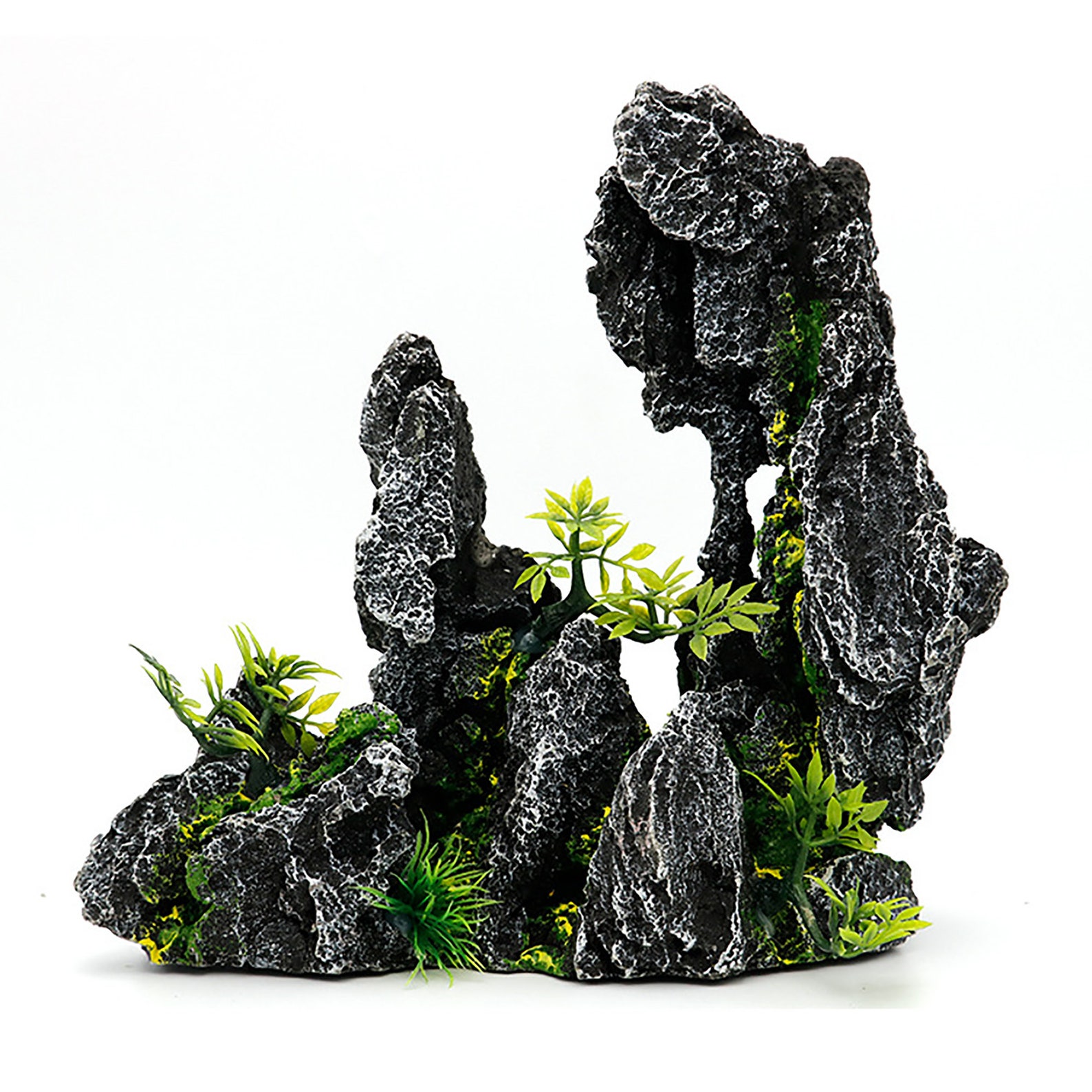 Aquarium Decorations Fish Tank Rockery Decoration Resin Etsy