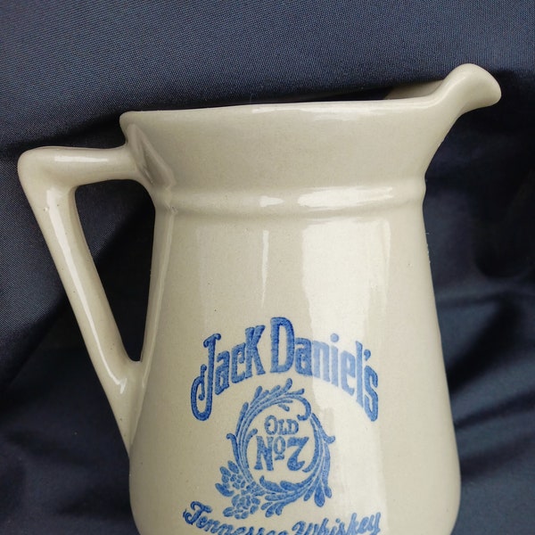 Vintage Stoneware "Jack Daniel's No 7" Pitcher Vase