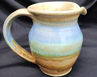 Vintage 5" Signed Studio Art Creamer /Pitcher