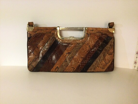 Vintage Genuine Snakeskin Purse