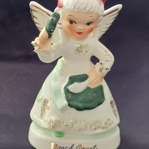 Vintage Porcelain Angel Figurines Japan - Etsy