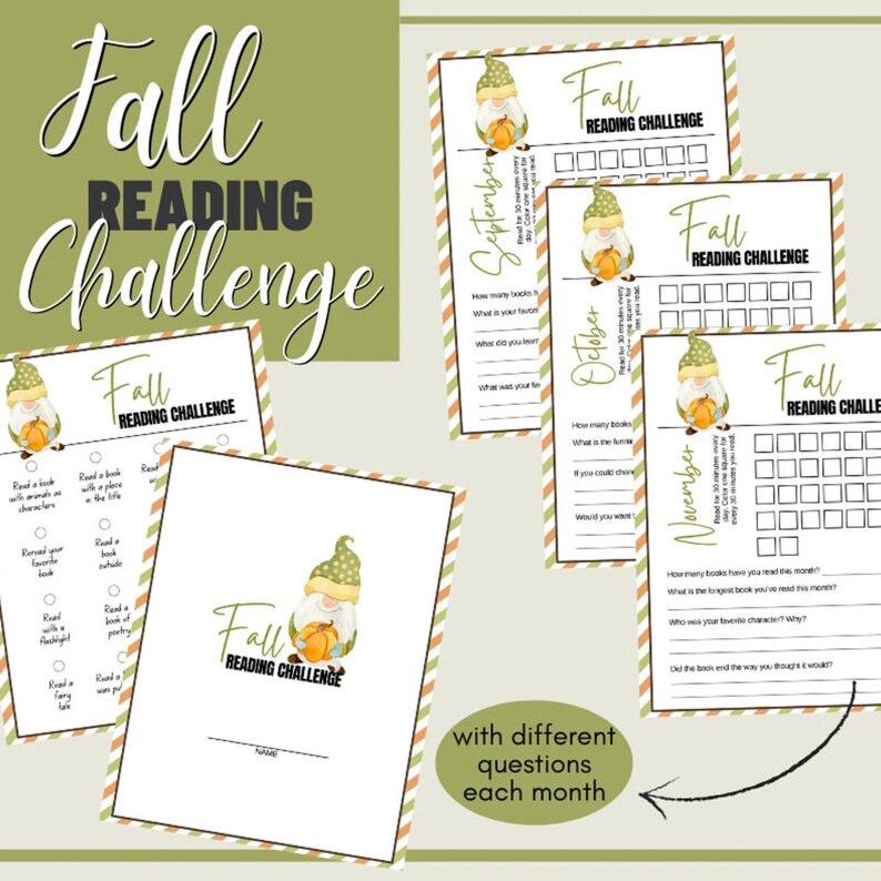 Fall reading challenge printable, autumn book tracker journal, cozy reading log pages, seasonal reading planner printable, reading progress tracker sheet, book tracking worksheet, autumn reading challenge log, cozy book lover planner, reading habit tracker printable, fall reading journal