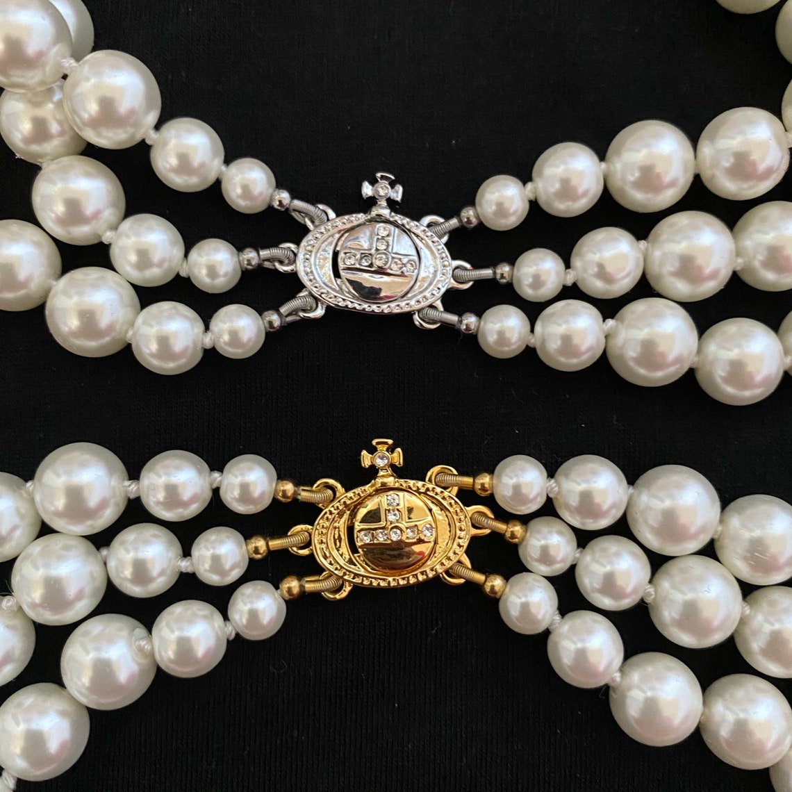 Vivienne Westwood Perle Halskette Etsy