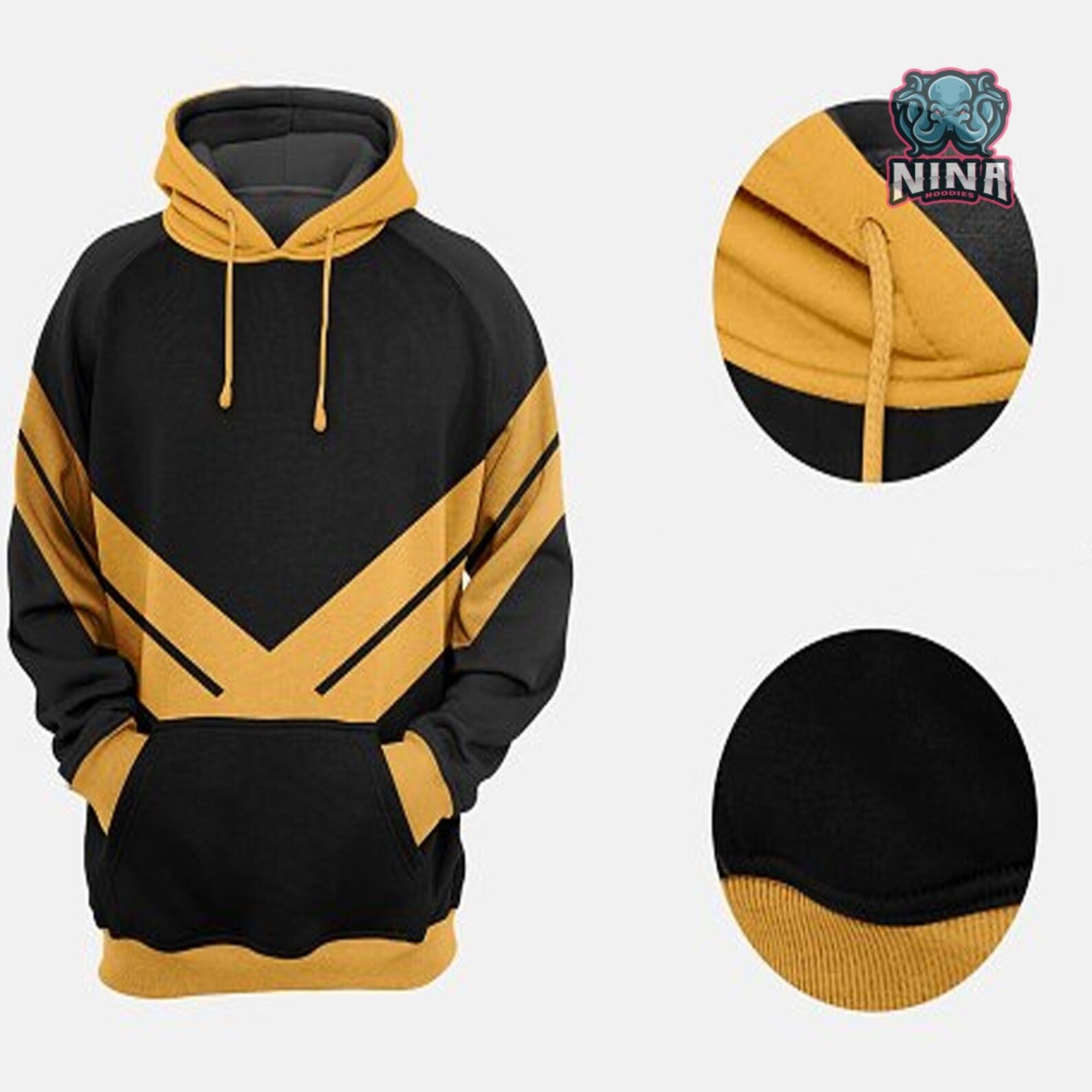 Black Panther Hund Hoodie 3d Männer und Frauen Herbst und Etsy