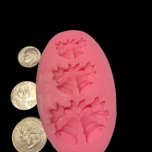 Christmas bell silicone mold