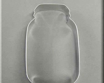 Mason jar cookie cutter