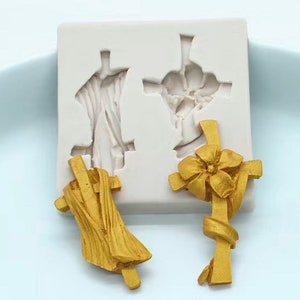 Cross silicone mold