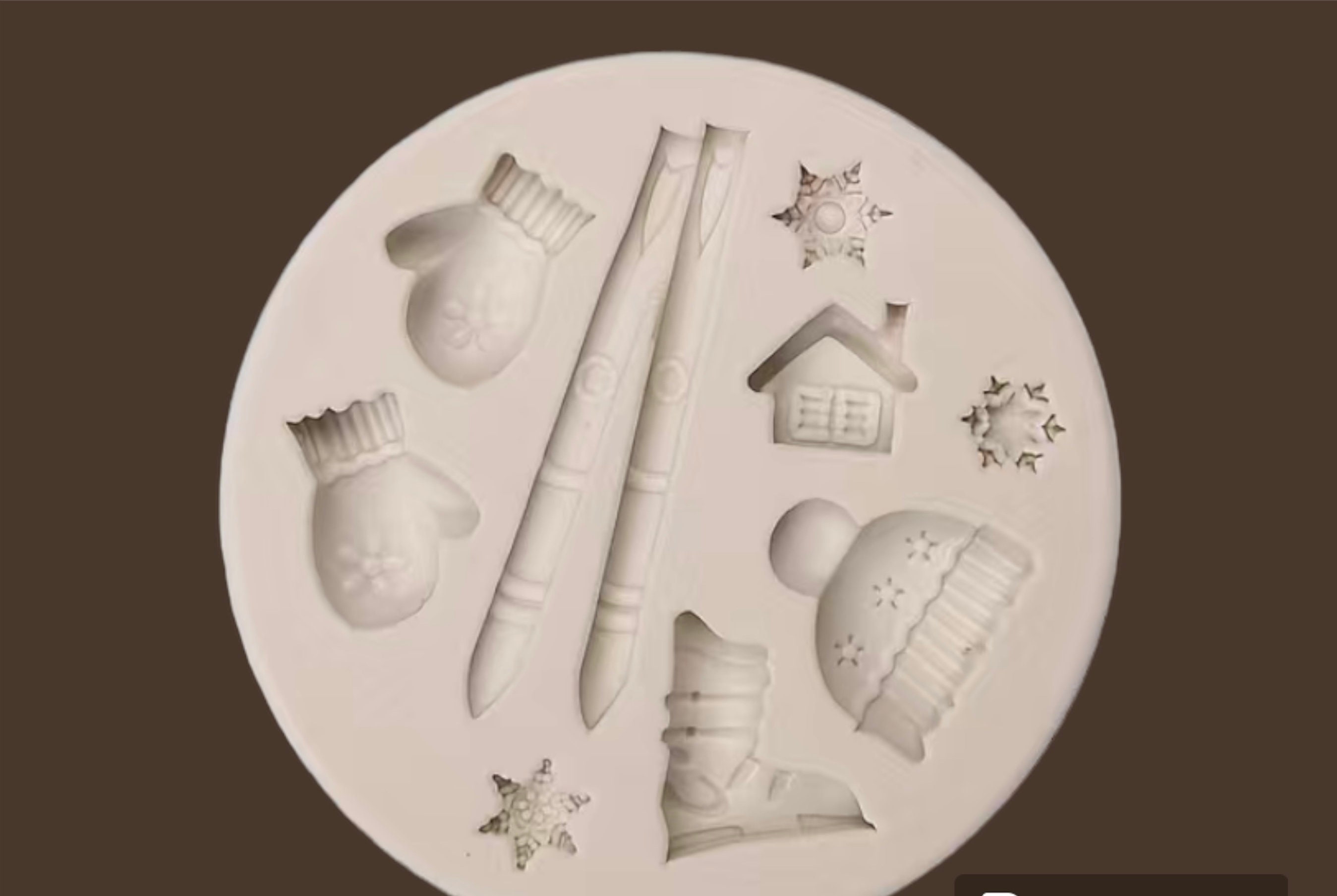 Mini moule de Noël