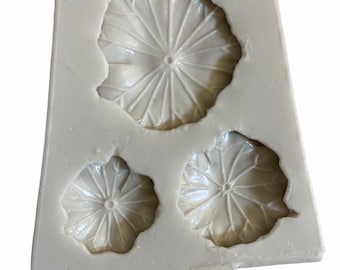 3D lotus leaf silicone mold