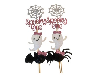 Adornos para cupcakes espeluznantes