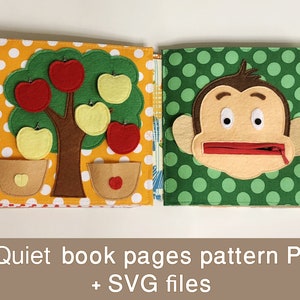 2 Quiet book pages pattern PDFSVG image 1