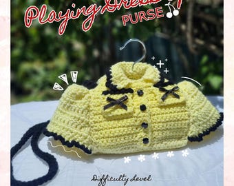 Crochet Pattern Purse inspired by Playing Dress-Up