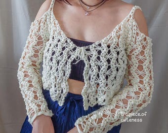 San Grunge Top Crochet PDF Pattern