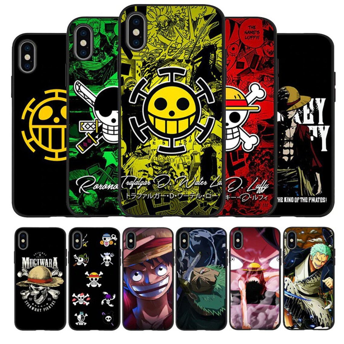 Anime Black TPU Silicone Soft Phone Case For iPhone 11 12 Pro Etsy