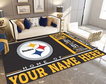 Pittsburgh Steelers Starter Welcome Floor Rug Or Mat Entry Mats Décor Puactor Ma Pittsburgh Steelers Starter Welcome, Pittsburgh Steelers Floor Lamp