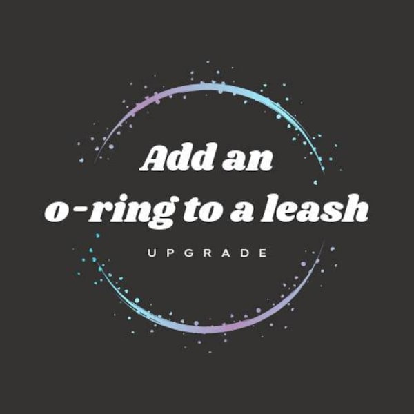 ADD a ring to a leash