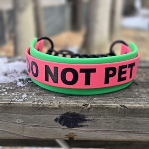 13-16" No acariciar BioThane Martingala