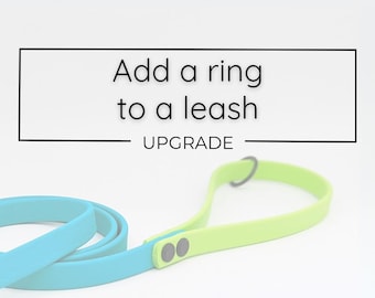 AÑADE un anillo a una correa