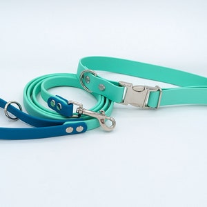 1 Adjustable Biothane Collar with Metal Quick Release Buckle image 10