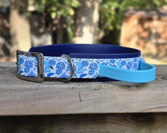 19 - 22" Blue Dragons Handle Collar