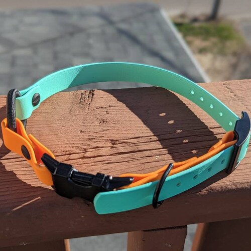 3/4 Wide Splattered E Collar Strap Etsy