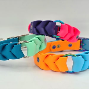 1&quot; Braided BioThane® Collar