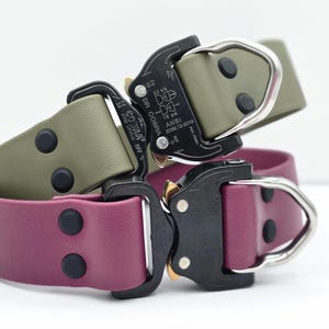 1.5&quot; Cobra Buckle BioThane Collar