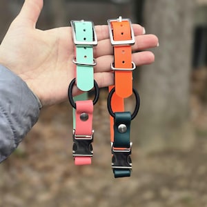 3/4" Extra Thin Bungee Quick Release E-collar Strap