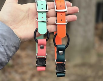 3/4" Extra Thin Bungee Quick Release E-collar Strap